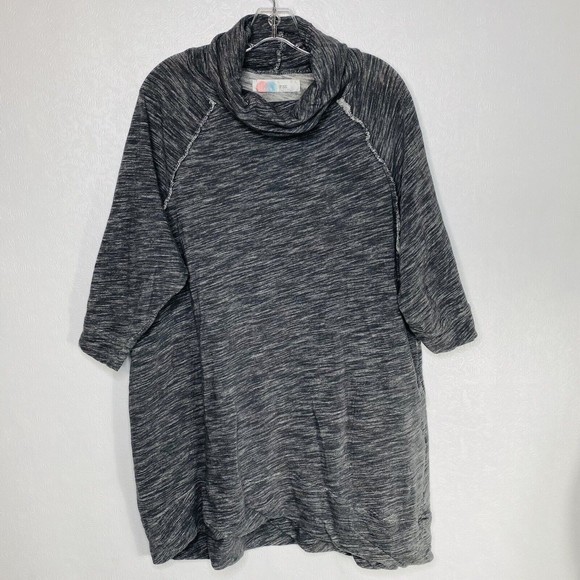 Free People FP Beach Womens One Size Gray Popover Top - Picture 1 of 8
